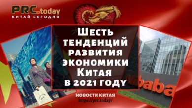 Шесть тенденций развития экономики Китая в 2021 году