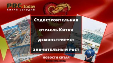 Судостроительная отрасль Китая демонстрирует значительный рост