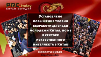 Установлено повышение уровня безработицы среди молодежи Китая, но не в секторе искусственного интеллекта в Китае