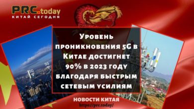 Уровень проникновения 5G в Китае достигнет 90% в 2023 году благодаря быстрым сетевым усилиям