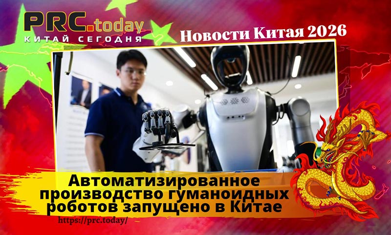 Автоматизированное производство гуманоидных роботов