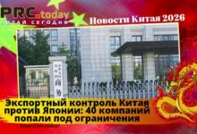 Экспортный контроль Китая