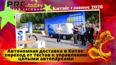 Автономная доставка в Китае
