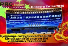 Цифровое сотрудничество ШОС
