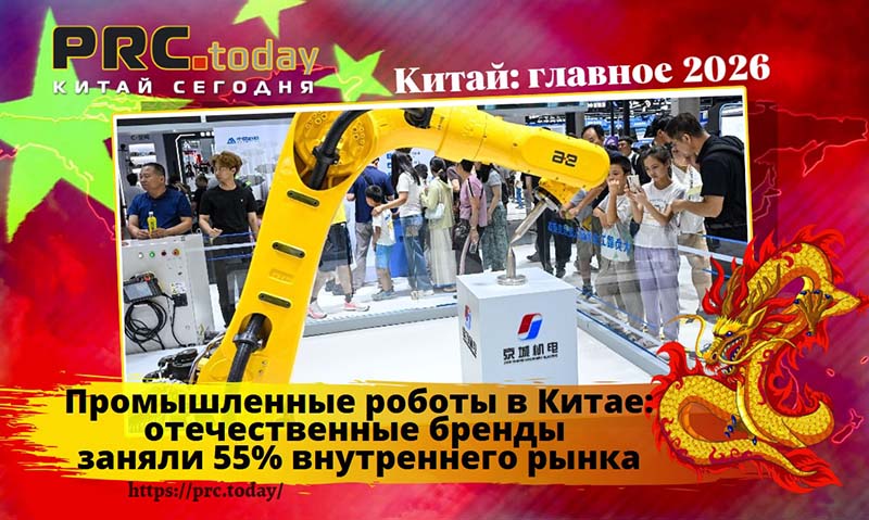 Промышленные роботы в Китае